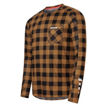 Load image into Gallery viewer, USWE Flannel Long Sleeve Lightweight Off-Road Jersey Bronze - XL