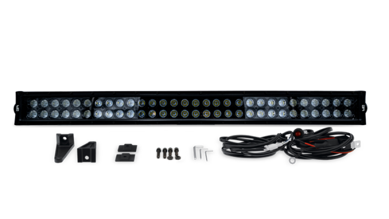 Body Armor 4x4 20in Blackout LED Light Bar Combo Beam with Wiring Harness