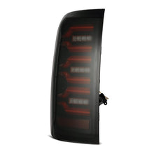Load image into Gallery viewer, AlphaRex 14-18 Chevy Silverado 1500 Luxx-Series LED Tail Lights Black/Red w/Activ Light/Seq Signal
