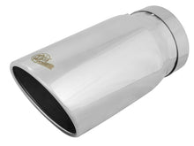 Load image into Gallery viewer, aFe Universal Bolt On Exhaust Tip Polished 5in Inlet x 6in Outlet x 12in Long