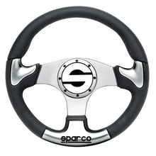 Load image into Gallery viewer, Sparco Steering Wheel P 222 Silver