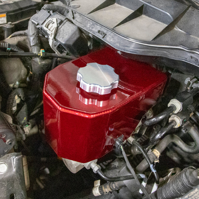 Wehrli 06-23 Cummins 5.9L & 6.7L Brake Reservoir Cover - WCFab Red
