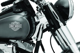 Kuryakyn Neck Cover For 07-17 FLS / FLSTC/F/FB/N Models - Chrome