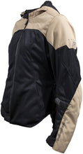Load image into Gallery viewer, Speed and Strength Starstruck Mesh Jacket Trench Tan/Black Womens - XL