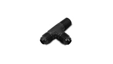 Load image into Gallery viewer, Vibrant -4AN x 1/8in NPT Flare to Pipe On Run Tee Adapter Fitting - Aluminum