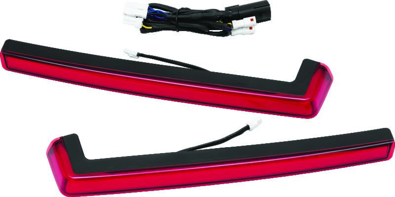 Kuryakyn Tracer Tour-Pak Side Lights Red Lens
