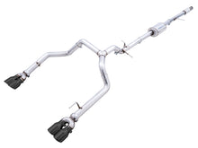 Load image into Gallery viewer, AWE Tuning 4th Gen GM 1500 5.3L 0FG Cat-Back Split Rear Exit (w/ Bumper Cutouts) - Quad Diamond Tips