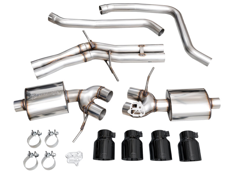 AWE Tuning 2022+ Porsche Macan 2.9TT Touring Edition Cat-Back Exhaust w/ Diamond Black Tips