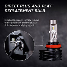 Load image into Gallery viewer, Diode Dynamics 9005/9011/H10 White SL2 LED Bulbs (pair)