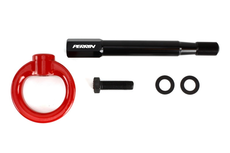 PERRIN 22-26 Toyota GR86 Tow Hook Kit (Front) - Red