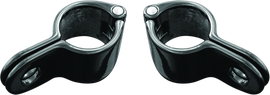 Kuryakyn Magnum Quick Clamp 1inch Gloss Black (Pair)