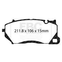 Load image into Gallery viewer, EBC 19-23 Audi RS6 C8 / RS7 4G9 4.0 Twin Turbo Bluestuff Front Brake Pads
