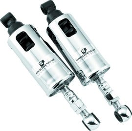 Progressive 89-99 Harley-Davidson Softail 422 Series Shocks Heavy Duty - Chrome
