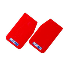Load image into Gallery viewer, Sparco Mud Flap Pair Red