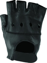 Load image into Gallery viewer, Kuryakyn Leather By River Road Diamond Shorty Gloves Black Womens - Small