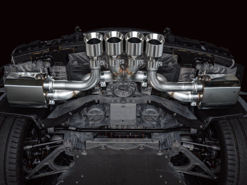 AWE Tuning 23-25 Chevrolet C8 Corvette Z06 5.5L SwitchPath Exhaust System - Chrome Silver Tips