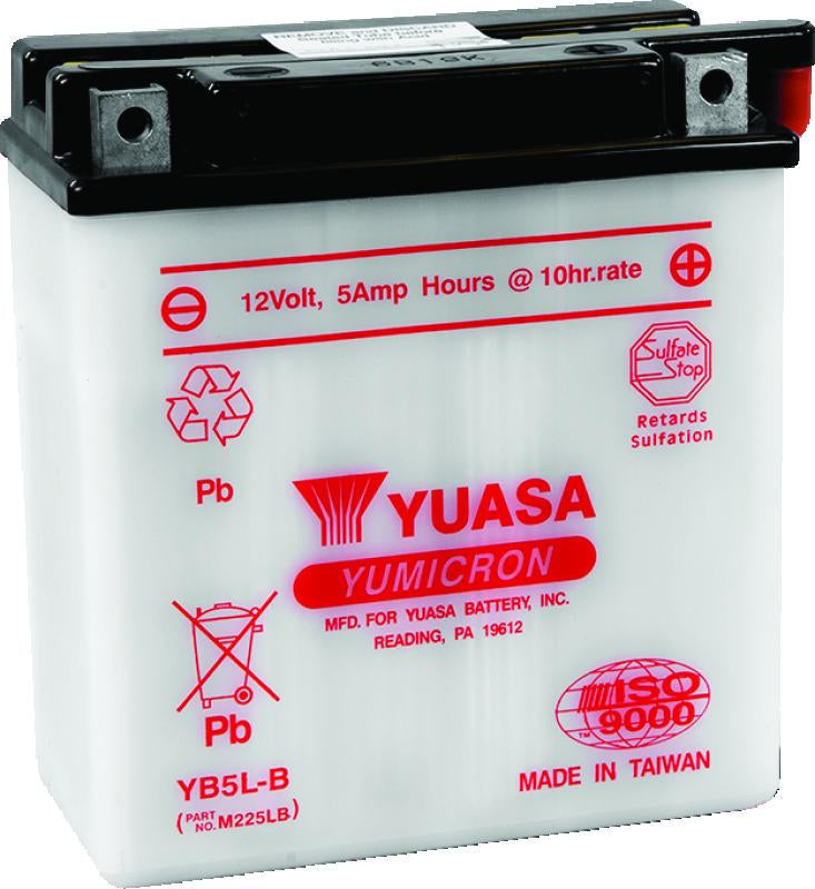 Yuasa YB5L-B Yumicron 12-Volt Battery