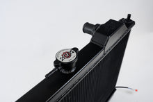 Load image into Gallery viewer, CSF 01-07 Mitsubishi Evo 7/8/9 Full-Slim Radiator w/12in Fan &amp; Shroud/-16AN - Black