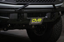 Load image into Gallery viewer, DV8 Offroad 21-22 Ford Bronco Factory Front Bumper License Relocation Bracket - Front