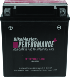 BikeMaster Battery - BTX20CH-BS