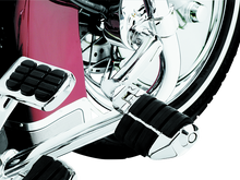 Load image into Gallery viewer, Kuryakyn Longhorn Offset Dually ISO Pegs With 1-1/4in Clamp Chrome