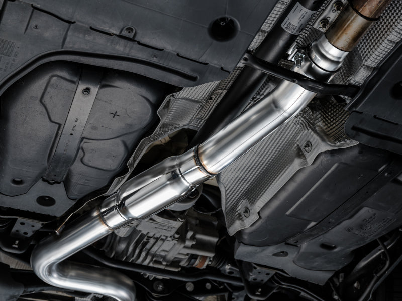 AWE Tuning 22-24 Audi 8Y S3 Touring Edition Exhaust - Chrome Silver Tips