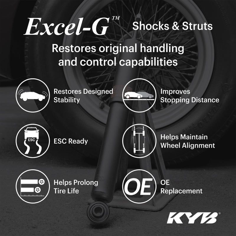 KYB Shocks & Struts Excel-G Front TOYOTA 4-Runner 2003-09 TOYOTA FJ Cruiser 2007-09 TOYOTA Tacoma (2