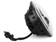 Load image into Gallery viewer, Raxiom 97-18 Jeep Wrangler TJ/JK Axial Halo Headlights w/ DRL Amber Signals- Black Hsng (Clear Lens)