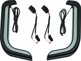 Kuryakyn Tracer LED Fairing Lower Accents Black