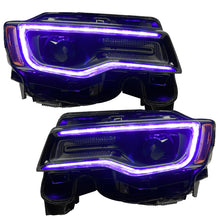 Load image into Gallery viewer, Oracle 1421 Jeep Grand Cherokee Dynamic Headlight DRL Upgrade Kit  ColorSHIFT Dynamic
