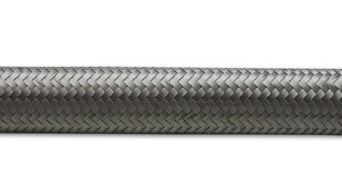 Vibrant -6 AN SS Braided Flex Hose (20 foot roll)