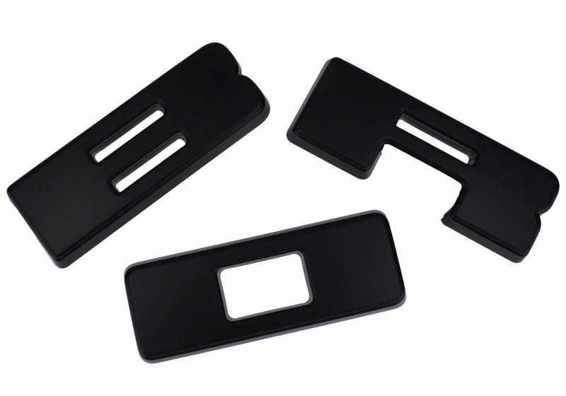Ford Racing 2021+ Bronco Grille Lettering Overlay Kit - Black