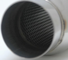 Vibrant SS Resonator (Standard Design) 3.5in inlet/outlet x 18in long w/5in OD resonator body