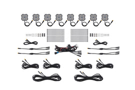 Diode Dynamics Rock Light -Amber/White - M8 8-Pack