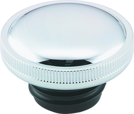 Bikers Choice 83-E96 Left Side Chrome Non-Vented Screw-In Gas Cap Replaces H-D 59674-94A 61103-83