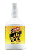 Load image into Gallery viewer, Red Line 80W140 GL-5 Gear Oil - Quart
