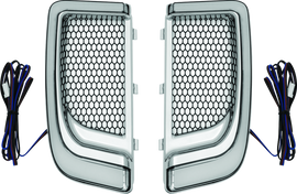 Kuryakyn Tracer Lower Fairing Grill Chrome