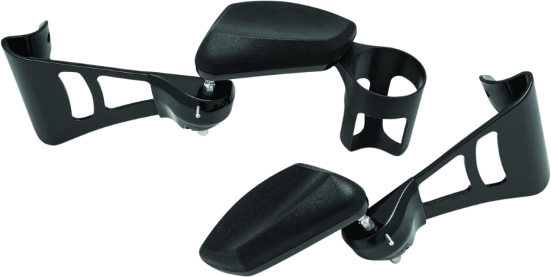 Kuryakyn Passenger Armrests 14-23 Touring &amp; Tri Glide Black