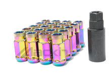 Load image into Gallery viewer, Wheel Mate Monster Locking Lug Nut Set of 4 - Black Chrome 14x1.50