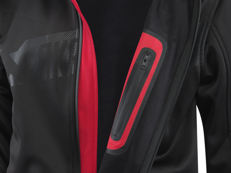 Akrapovic Mens Corpo Softshell Jacket Black - L