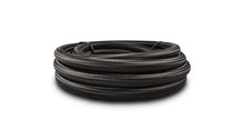 Load image into Gallery viewer, Vibrant -6 AN Black Nylon Braided Flex Hose w/PTFE Liner (150ft Roll)