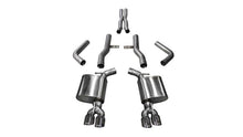 Load image into Gallery viewer, Corsa 2015-2023 Dodge Challenger Hellcat Dual Rear Exit Extreme Exhaust w/ 3.5in Black Tips