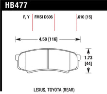 Load image into Gallery viewer, Hawk HPS Street Brake Pads