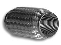 Load image into Gallery viewer, Vibrant SS Flex Coupling with Inner Braid Liner 2.25in inlet/outlet x 6in flex length