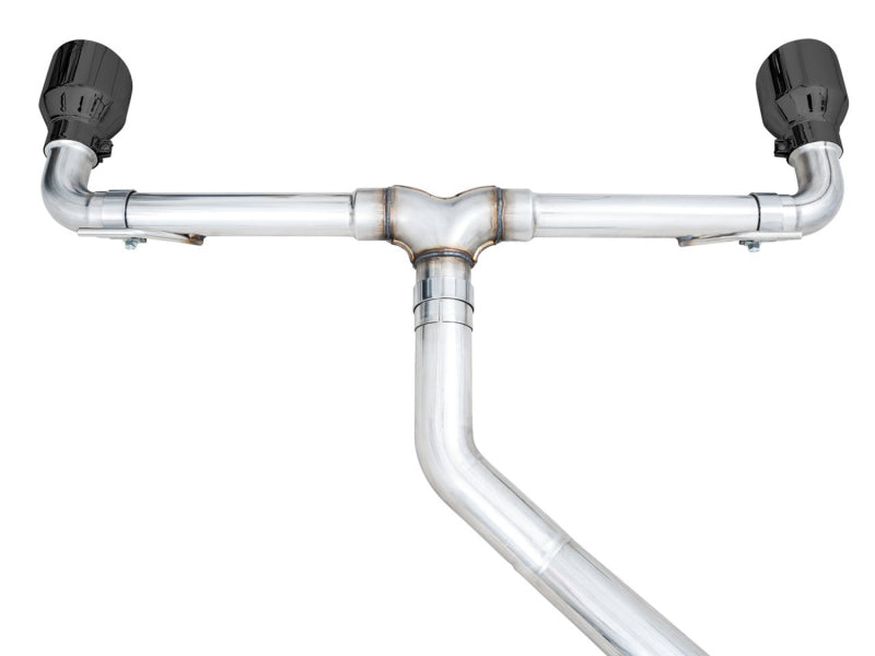 AWE Tuning 2022 VW GTI MK8 Touring Edition Exhaust - Diamond Black Tips
