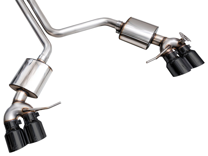 AWE Tuning 2022+ Porsche Macan 2.9TT Touring Edition Cat-Back Exhaust w/ Diamond Black Tips