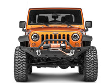 Load image into Gallery viewer, Raxiom 97-18 Jeep Wrangler TJ/JK Axial Halo Headlights w/ DRL Amber Signals- Black Hsng (Clear Lens)