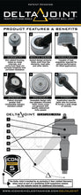 Load image into Gallery viewer, ICON 96-04 Toyota Tacoma Billet Upper Control Arm DJ Kit