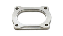 Load image into Gallery viewer, Vibrant T304 SS 4 Bolt Flange for 4in O.D. Oval tubing