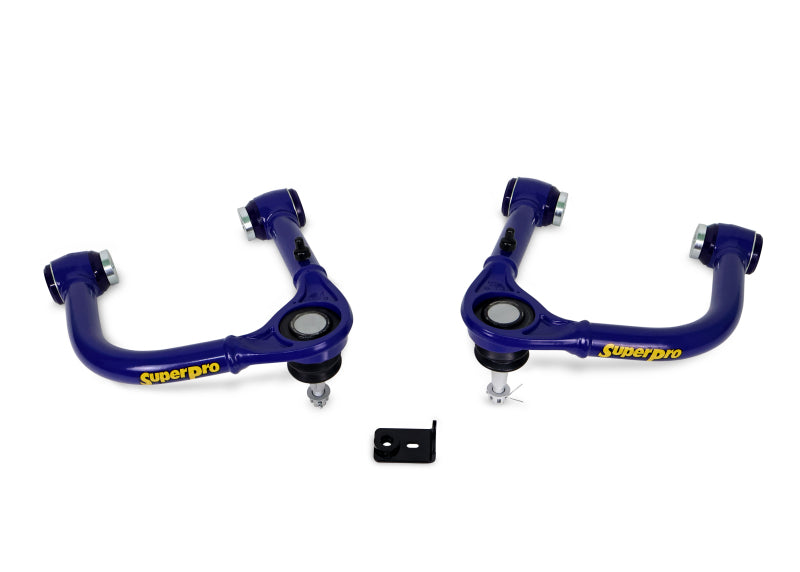SuperPro 2024+ Ford Ranger Fixed Offset Front Upper Control Arm Set